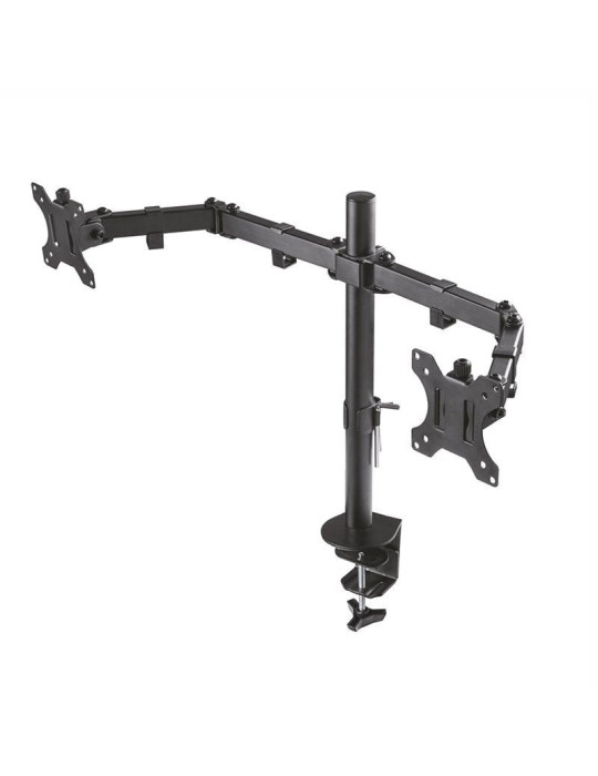 Soporte de Mesa para 2 Monitores Aisens DT32TSR-041/ Giratorio/ Inclinable/ hasta 8kg