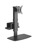 Soporte de Sobremesa para Monitor,TV y MiniPC Aisens DT32TSR-165/ Giratorio/ Inclinable/ hasta 8kg