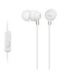 Auriculares Intrauditivos Sony MDR-EX15AP/ con Micrófono/ Jack 3.5/ Blancos