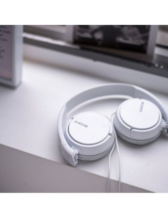 Auriculares Sony MDRZX110APW/ con Micrófono/ Jack 3.5/ Blancos