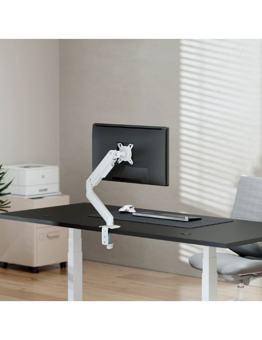 Soporte de Mesa con Contrapeso para Monitor Aisens DT32TSR-435/ Giratorio/ Inclinable/ hasta 9kg