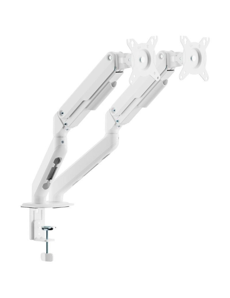 Soporte de Mesa con Contrapeso para 2 Monitores Aisens DT32TSR-439/ Giratorio/ Inclinable/ hasta 9kg