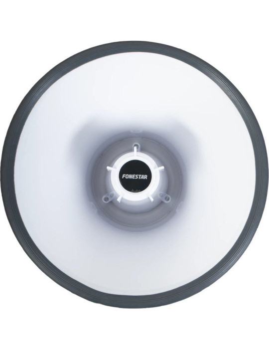 Megáfono con sirena Fonestar MF-114SU/ 25W/ USB/ SD/ a Pilas/ a 12V CC