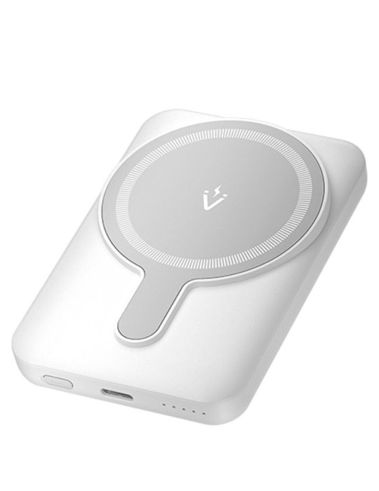 Powerbank 5000mAh Vention FHSW0/ 20W/ Wireless/ Blanca