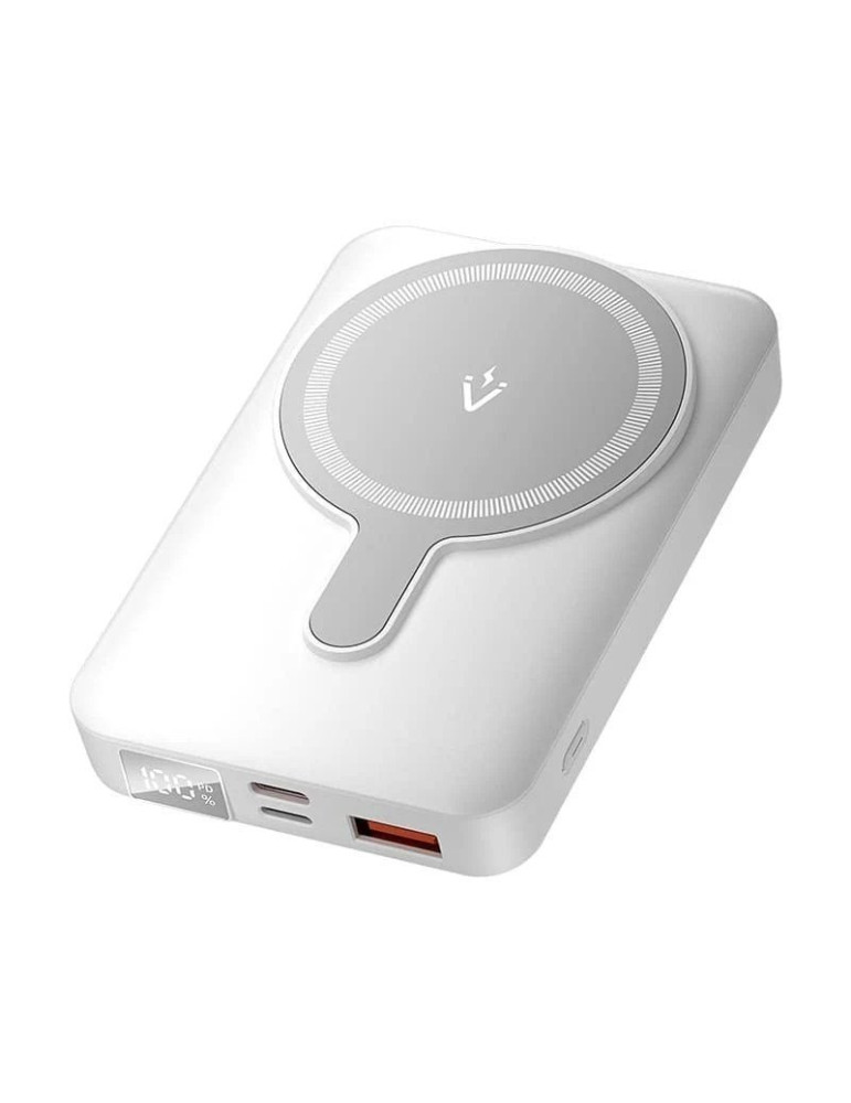 Powerbank 10000mAh Vention FHTW0/ 22.5W/ Wireless/ Blanca