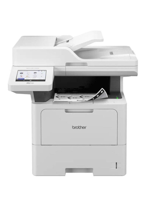 Multifunción Láser Monocromo Brother MFC-L6710DW WiFi/ Fax/ Dúplex/ Blanca