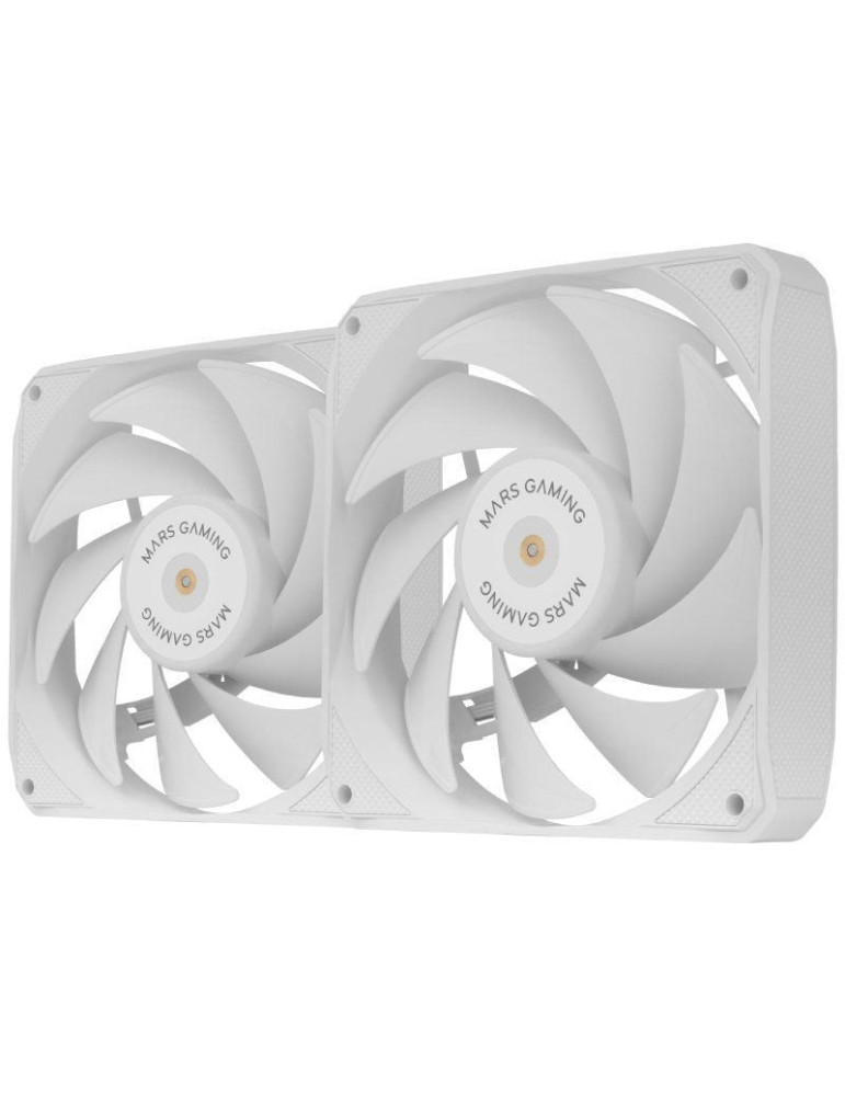Pack 2 Ventiladores Mars Gaming MF-NCLX2/ 12cm