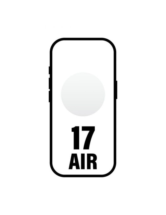 Smartphone Apple iPhone 17 Air/ 256GB/ 6.5"/ Blanco Nube
