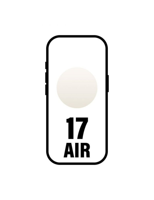 Smartphone Apple iPhone 17 Air/ 512GB/ 6.5"/ Dorado Claro