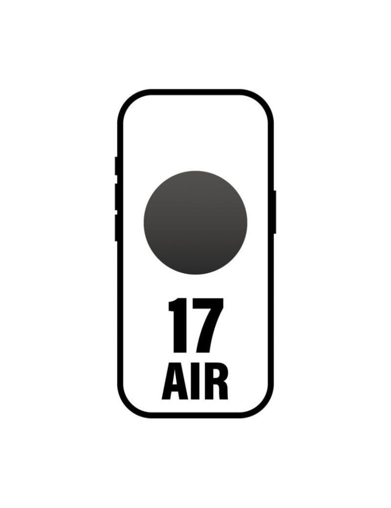 Smartphone Apple iPhone 17 Air/ 1TB/ 6.5"/ Negro Espacial