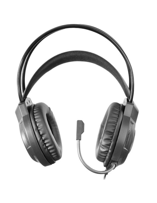 Auriculares Gaming con Micrófono Mars Gaming MH124/ Jack 3.5/ Negros