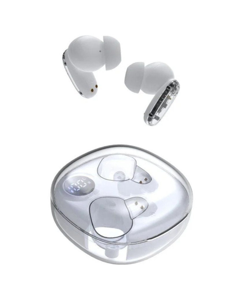 Auriculares Bluetooth Mars Gaming MHIB2 con estuche de carga/ Autonomía 7h/ Blancos