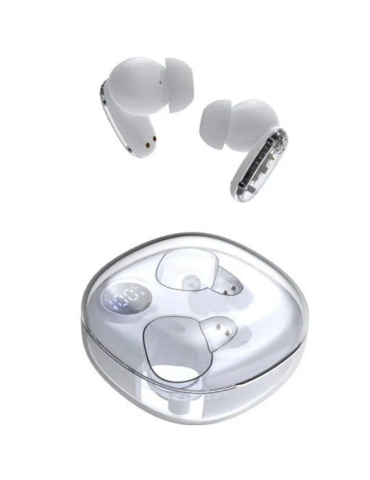 Auriculares Bluetooth Mars Gaming MHIB2 con estuche de carga/ Autonomía 7h/ Blancos