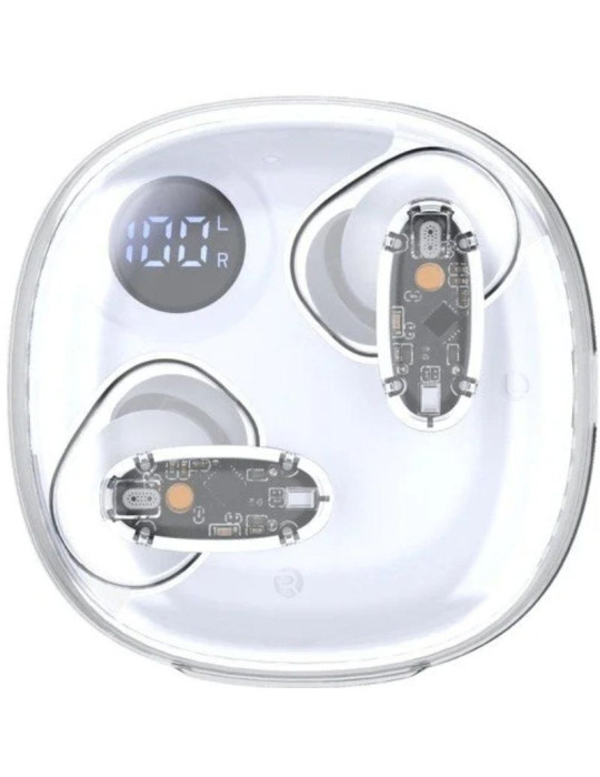 Auriculares Bluetooth Mars Gaming MHIB2 con estuche de carga/ Autonomía 7h/ Blancos