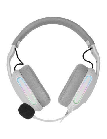 Auriculares Gaming con Micrófono Mars Gaming MH-PRO/ Jack 3.5/ USB/ Blancos 2