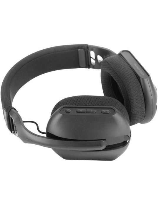 Auriculares Gaming Inalámbricos con Micrófono Mars Gaming MHWPRO/ Jack 3.5/ Bluetooth/ Negros