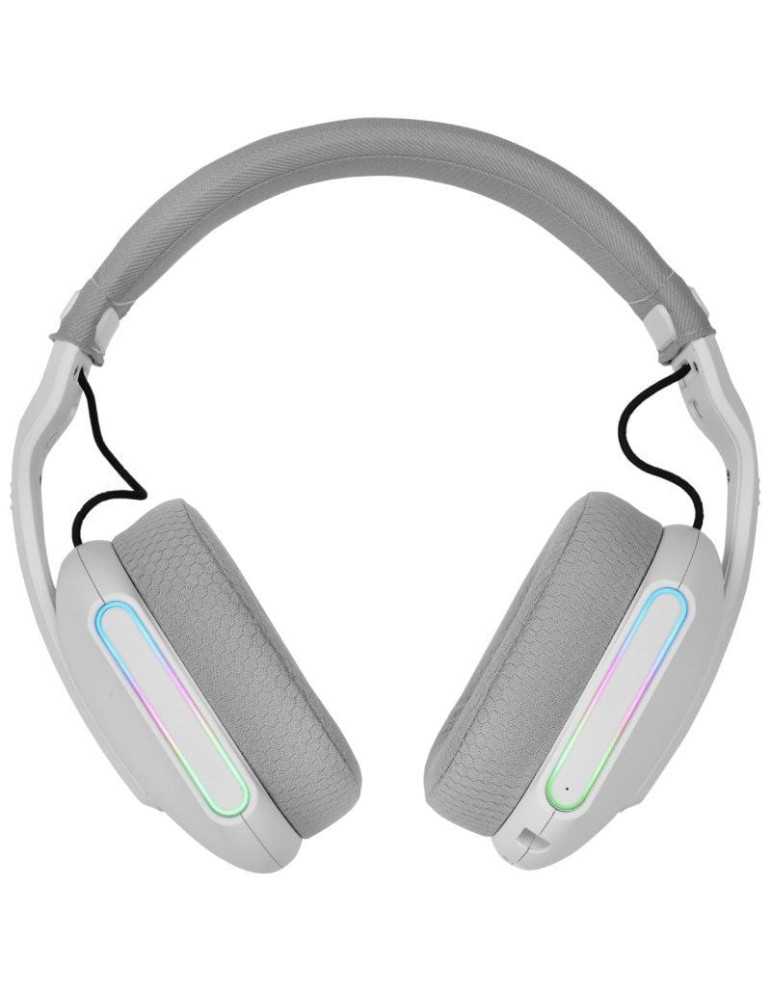 Auriculares Gaming Inalámbricos con Micrófono Mars Gaming MHWPRO/ Jack 3.5/ Bluetooth/ Blancos