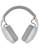 Auriculares Gaming Inalámbricos con Micrófono Mars Gaming MHWPRO/ Jack 3.5/ Bluetooth/ Blancos
