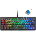 Teclado Gaming Mecánico Mars Gaming MKMINIPRO/ Switch Azul/ Negro