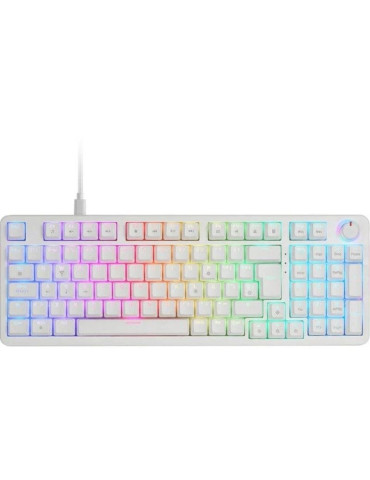 Teclado Gaming Mecánico Mars Gaming MKPROBES/ Switch Azul/ Blanco