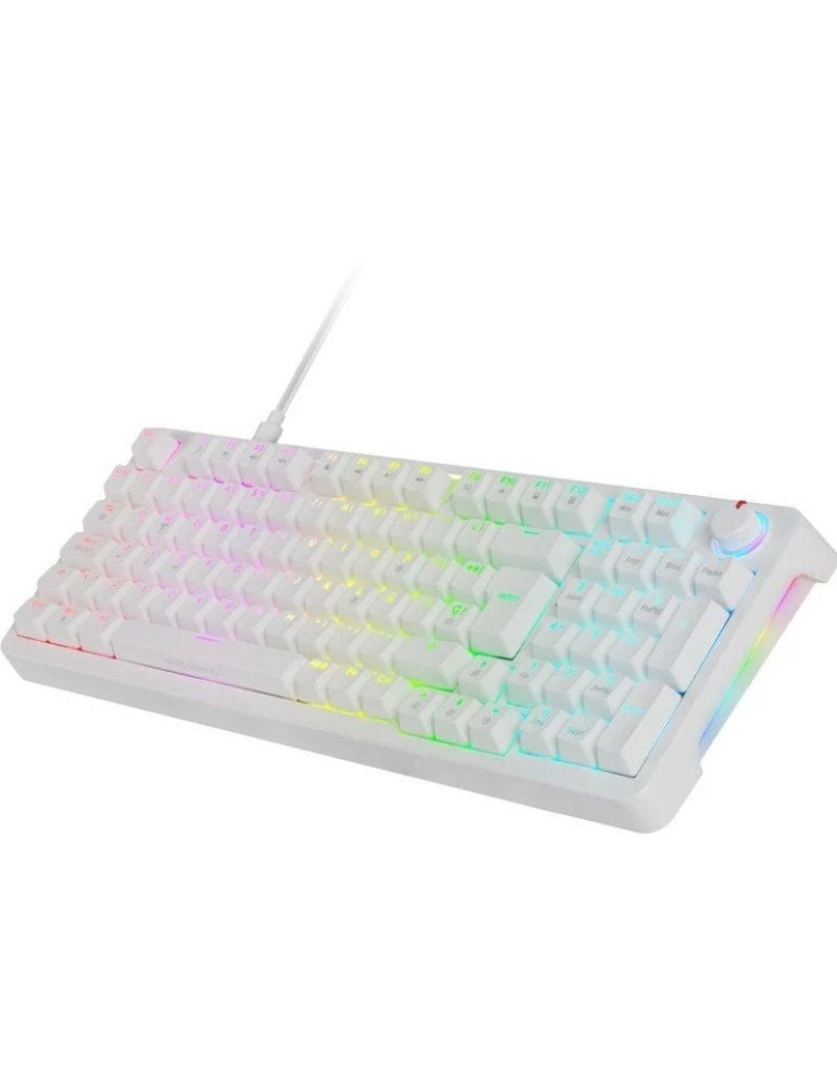 Teclado Gaming Mecánico Mars Gaming MKPROBES/ Switch Azul/ Blanco