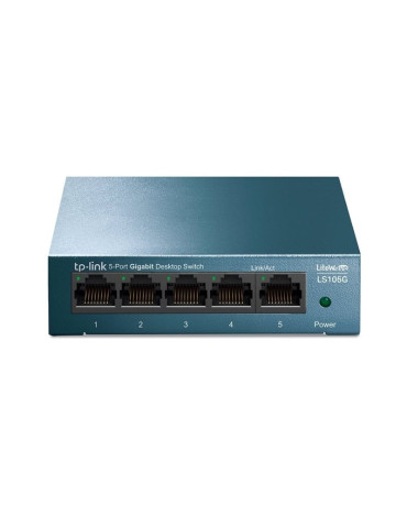 Switch TP-Link LS105G 5 Puertos/ RJ-45 10/100/1000 2