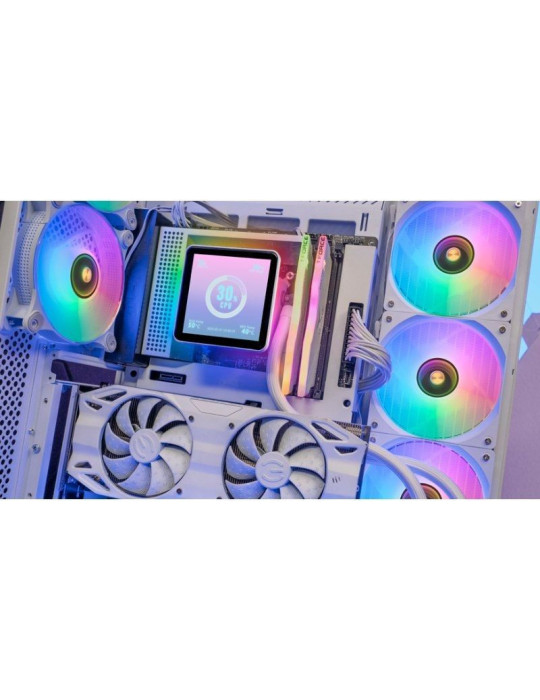 Sistema de Refrigeración Líquida Mars Gaming ML-VISIONPRO360/ Blanco