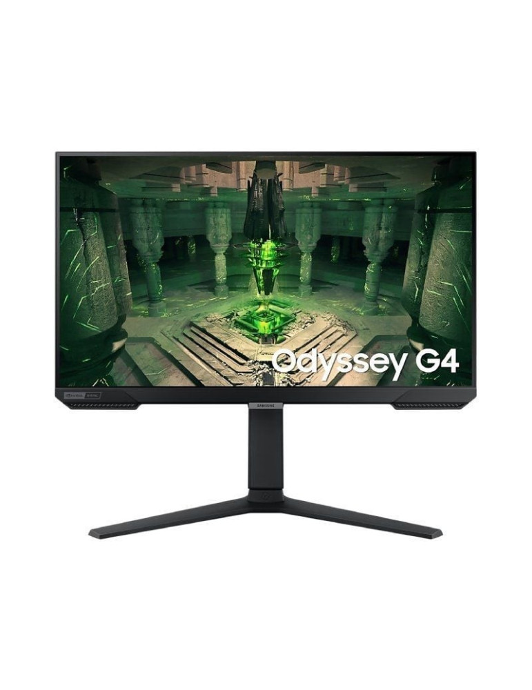 Monitor Gaming Samsung Odyssey G4 S25BG400EU/ 25"/ Full HD/ 1ms/ 240Hz/ IPS/ Regulable en altura/ Negro