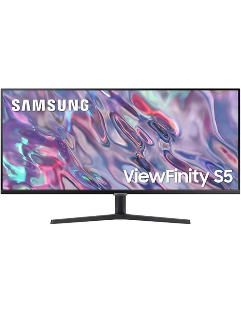 Monitor Profesional Ultrapanorámico Samsung ViewFinity S5 S34C500GAU 34"/ UWQHD/ Negro