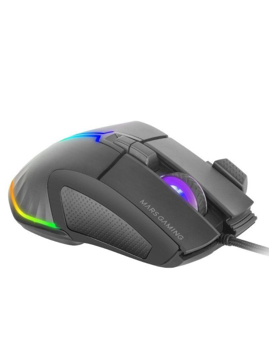 Ratón Gaming Mars Gaming MM-XT/ Hasta 12800 DPI
