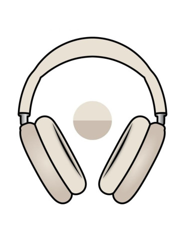 Auriculares Bluetooth Apple Airpods Max USB-C/ Blanco Estrella
