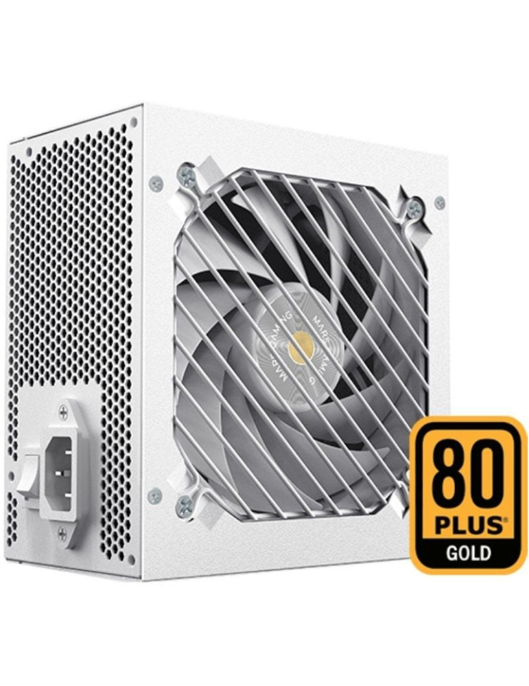 Fuente de Alimentación Mars Gaming MPB1000SI/ 1000W/ Ventilador 14cm/ 80 Plus Gold/ Blanca