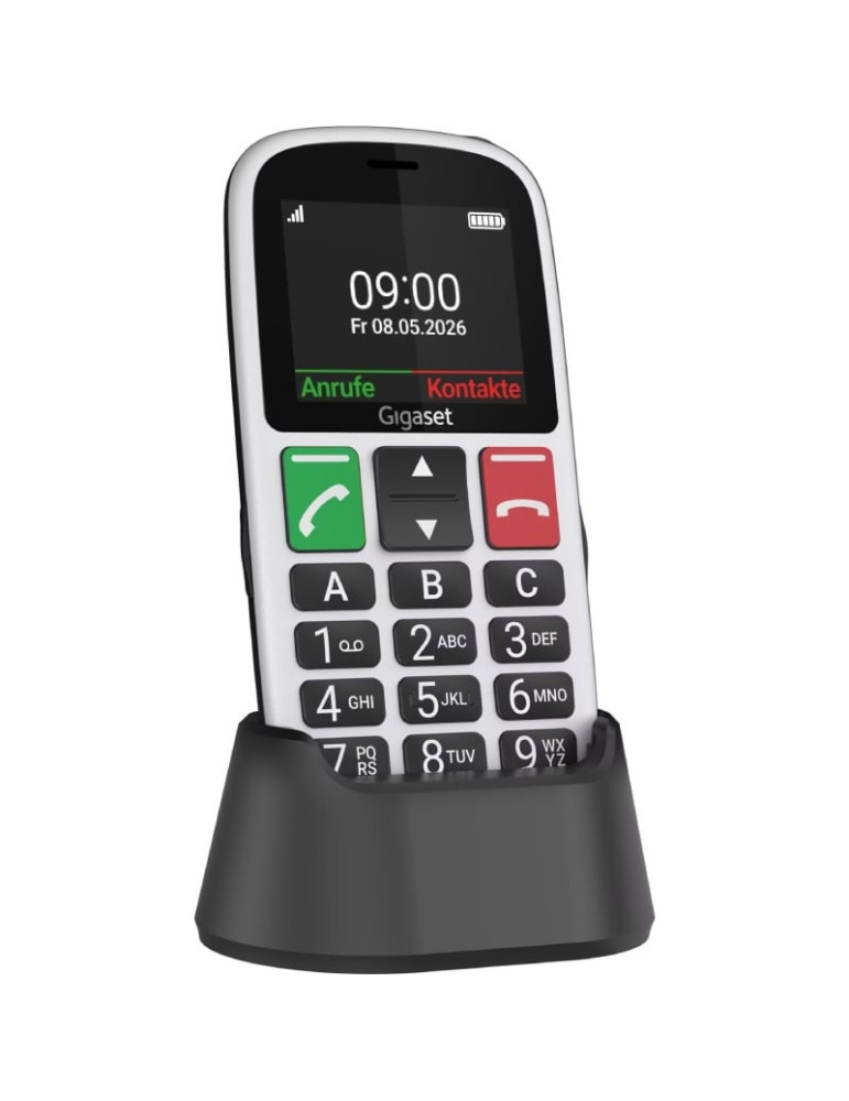 Teléfono Móvil Gigaset GL30 para Personas Mayores/ 4G/ Blanco