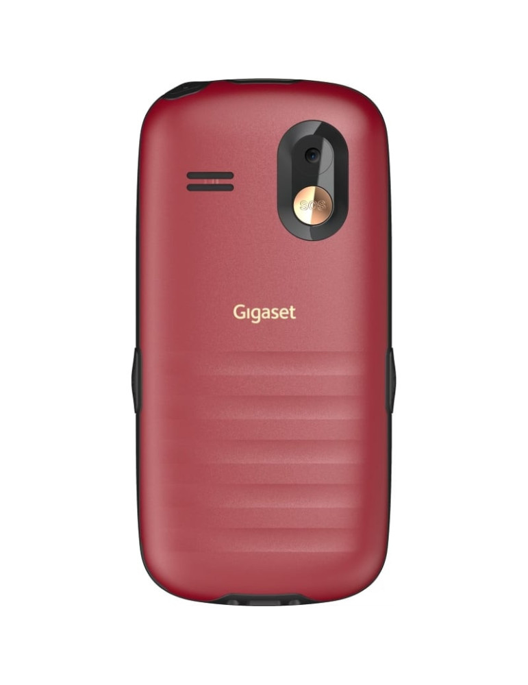 Teléfono Móvil Gigaset GL30 para Personas Mayores/ 4G/ Rojo