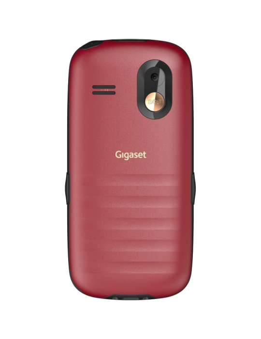 Teléfono Móvil Gigaset GL30 para Personas Mayores/ 4G/ Rojo