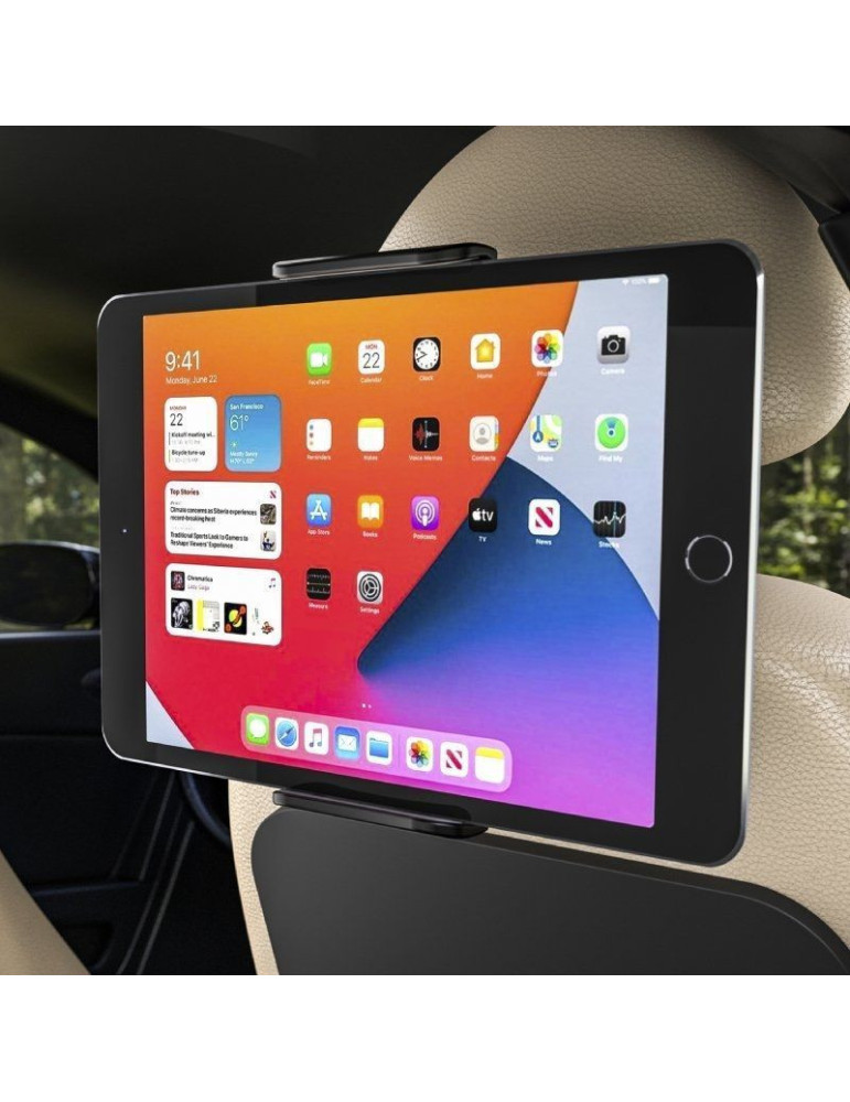 Soporte de Smartphone para Coche /Tablet Aisens MSC1P-107/ Negro