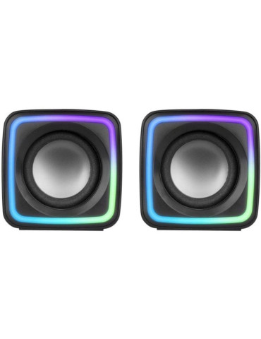 Altavoces Mars Gaming MSCUBE/ 8W/ 2.0/ Negros 2
