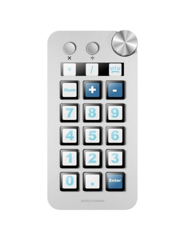 Control Deck Mars Gaming MSD-NEO/ 15 Teclas LCD/ 1 Rueda/ 2 Botones/ Blanco 2