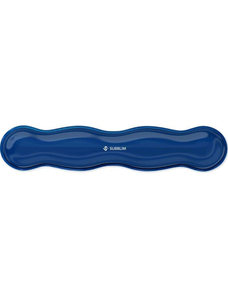 Reposamuñecas Subblim Ergo Cristal Flex/ Azul Oscuro