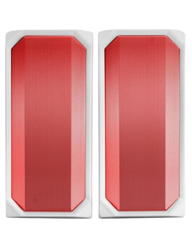 Altavoces con Bluetooth Mars Gaming MSRGBW/ 15W/ 2.0/ Blancos