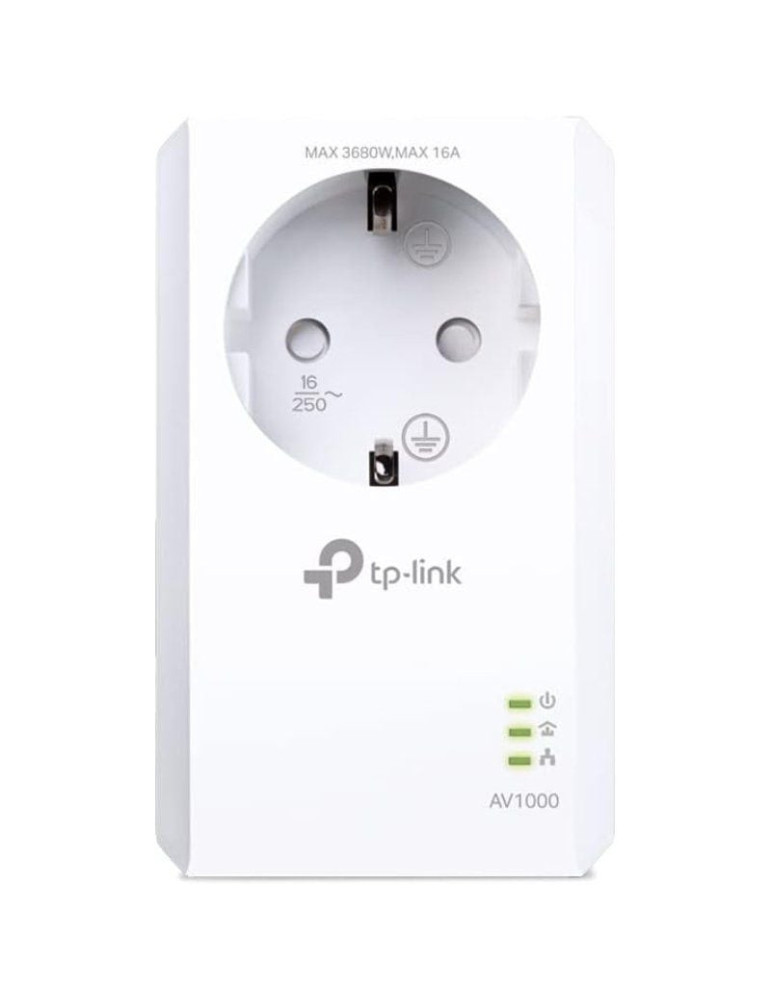 Adaptador Powerline TP-Link TL-PA7017P 1000Mbps/ Alcance 300m