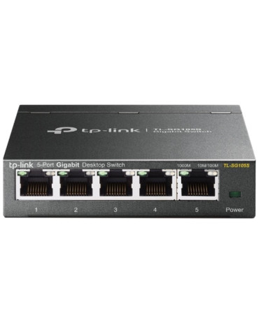 Switch TP-Link TL-SG105S 5 Puertos/ RJ-45 10/100/1000 2