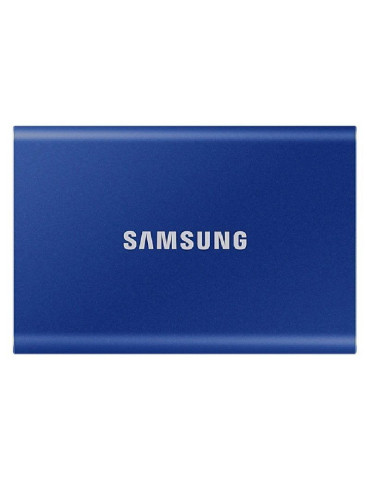 Disco Externo SSD Samsung Portable T7 1TB/ USB 3.2/ Azul 2