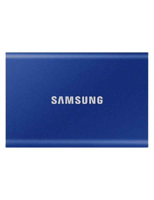 Disco Externo SSD Samsung Portable T7 1TB/ USB 3.2/ Azul