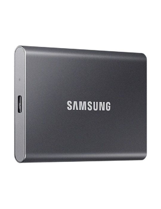 Disco Externo SSD Samsung Portable T7 2TB/ USB 3.2/ Gris