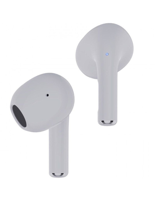Auriculares Bluetooth Myway Wireless Touch MWHPH0030 con estuche de carga/ Autonomía 3h/ Blancos