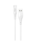 Cable USB 2.0 Tipo-C Myway MWUSC0019/ USB Macho - USB Tipo-C Macho/ 1m/ Blanco