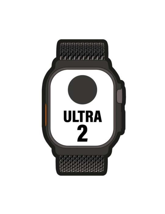 Apple Watch Ultra 2/ GPS/ Cellular/ 49mm/ Caja de Titanio Negro / Correa Milanese Loop Grande