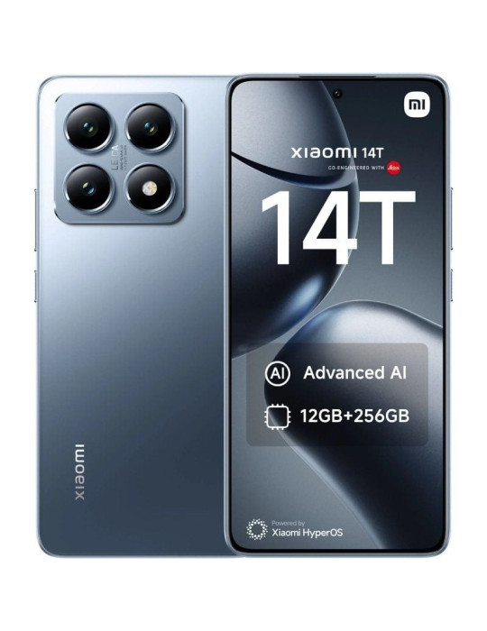Smartphone Xiaomi 14T 12GB/ 256GB/ 6.67"/ 5G/ Azul