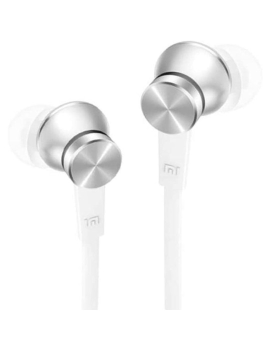 Auriculares Intrauditivos Xiaomi Mi In Ear Basic/ con Micrófono/ Jack 3.5/ Plateados